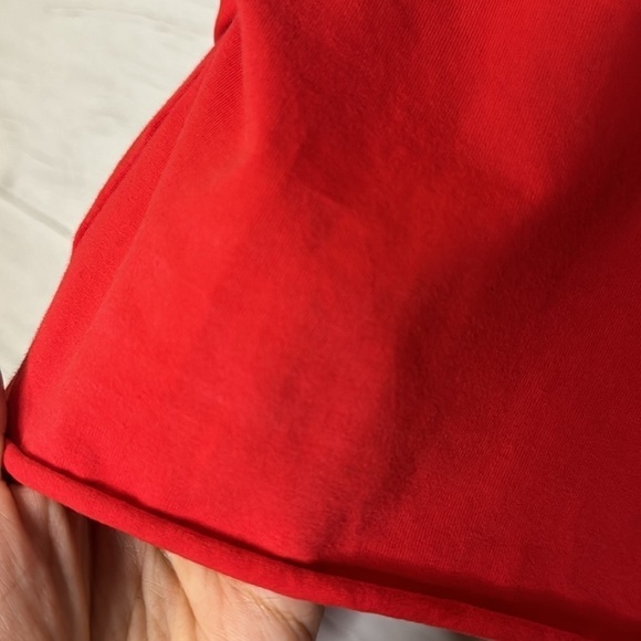 White Fox Red Crop Top | SIZE S - Picture 6 of 6